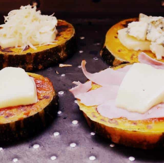 pizzas de calabaza