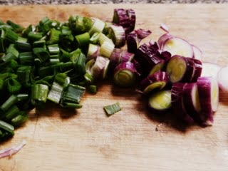 Preparando el relleno