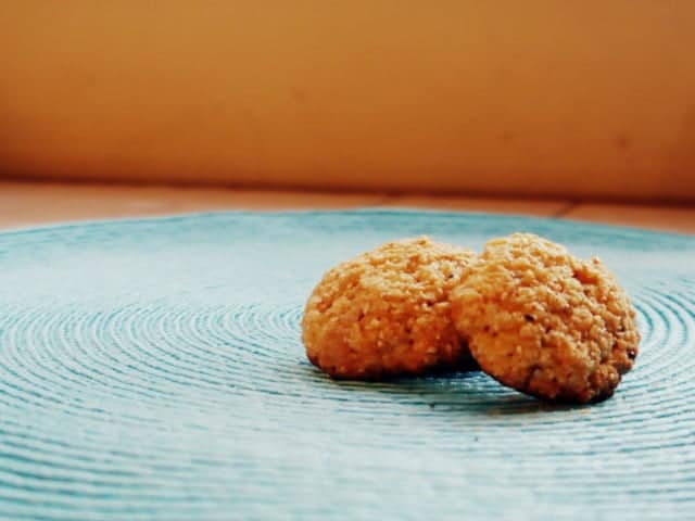 Receta de galletas de avena