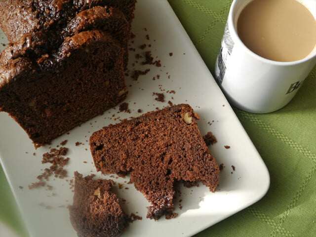 budín de chocolate