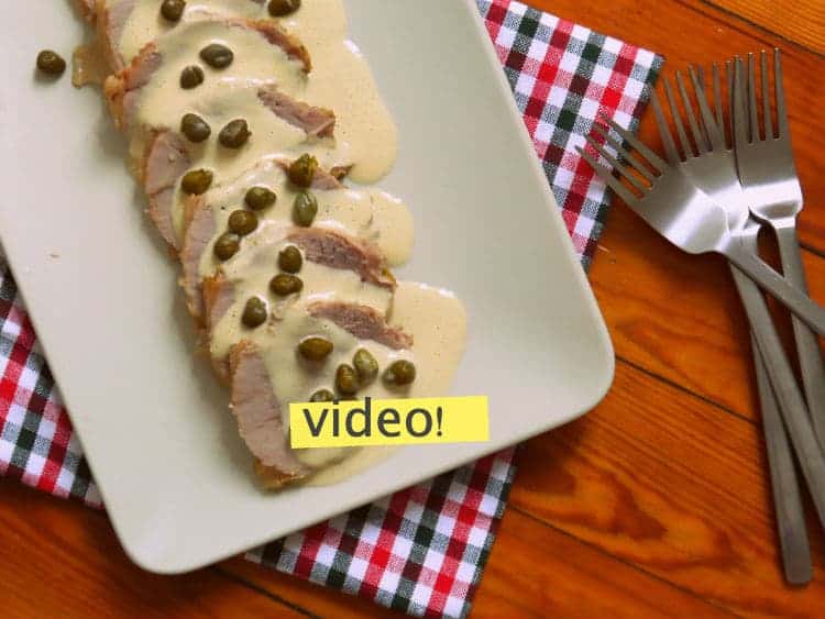 Receta de vitel toné