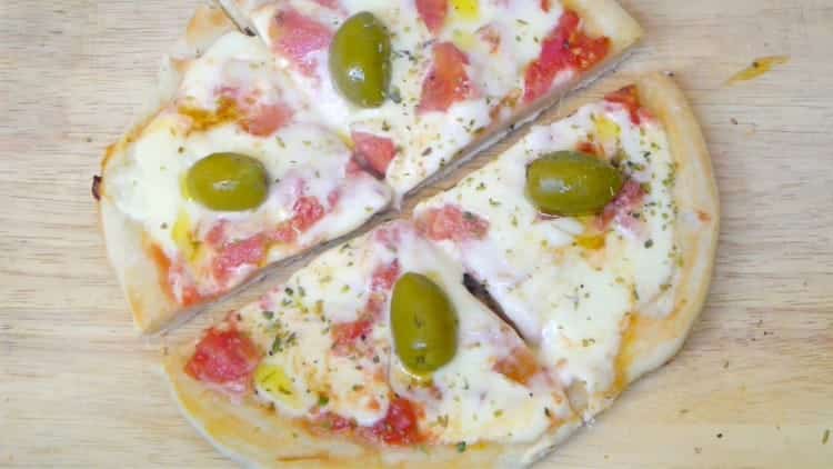 pizza casera sin horno