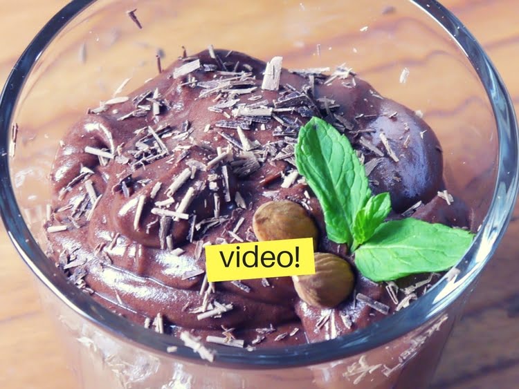 Mousse de chocolate fácil