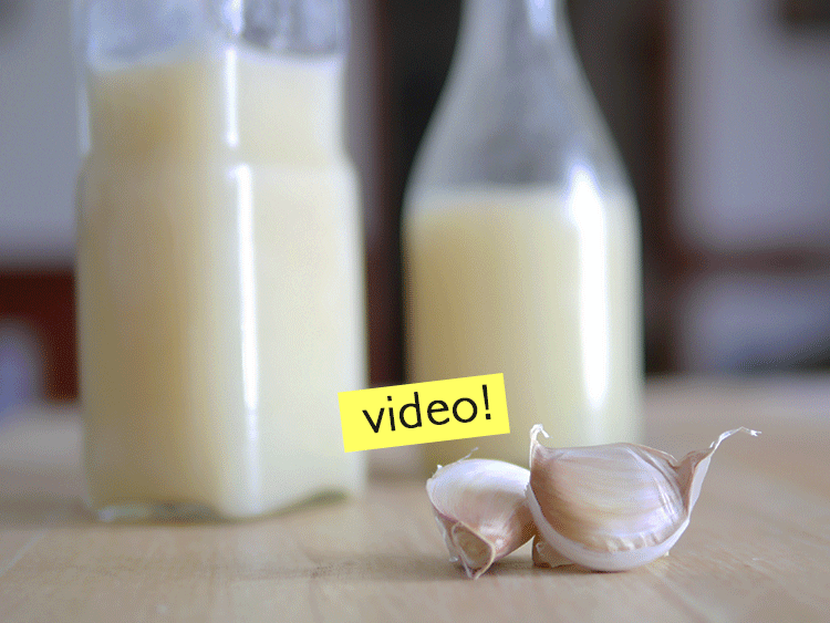 leche de ajo