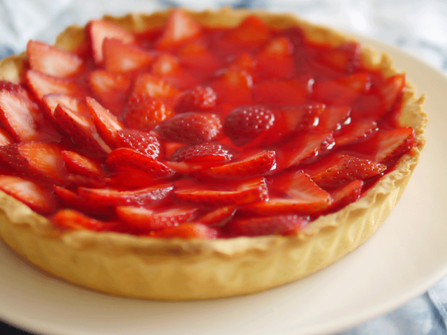 tarta de frutillas