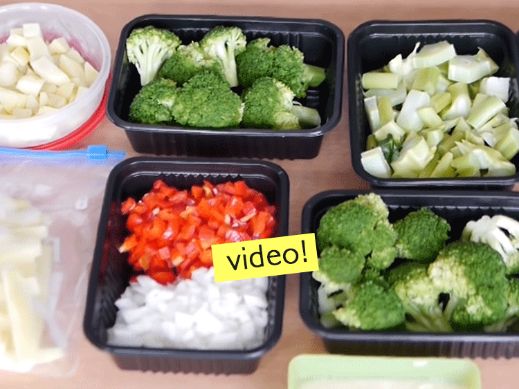 mealprep verduras congeladas