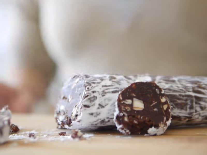 Salame de chocolate