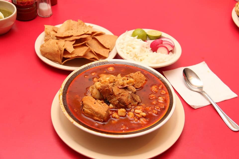 Pozole comida mexicana