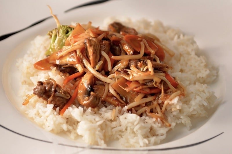 Chop Suey de pollo