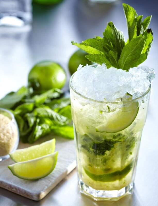 mojito preparación