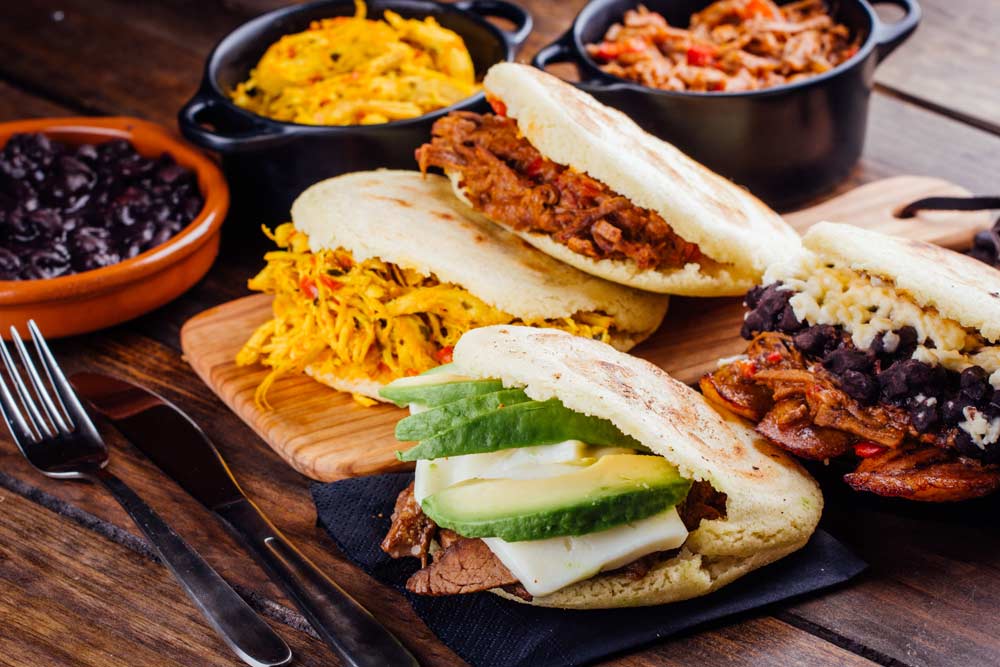 Arepas venezolanas receta