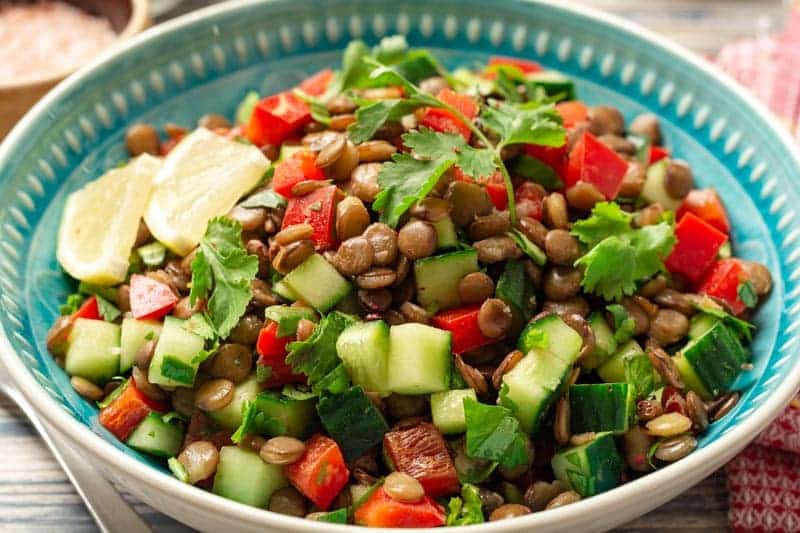 Cómo hacer una buena ensalada de lentejas