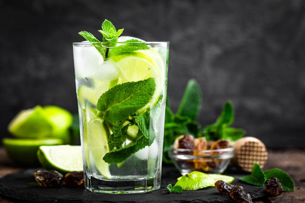 Receta de caipiriña