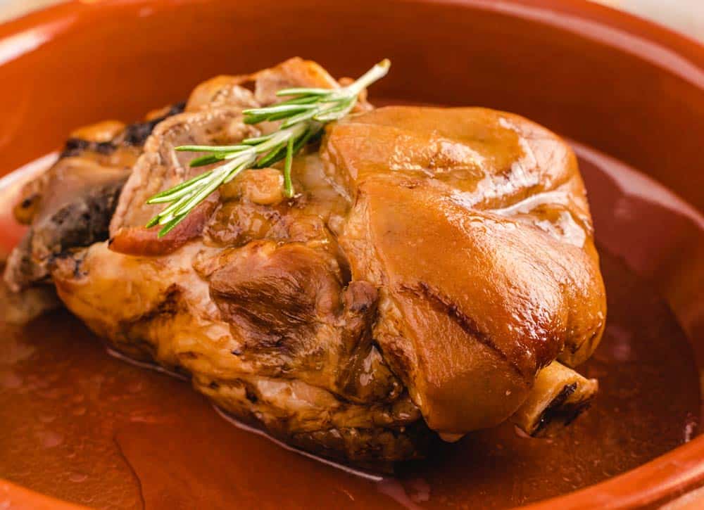 Receta de cochinillo al horno