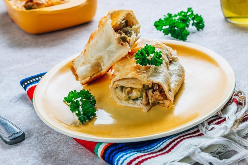 Como hacer enchiladas suizas verdes