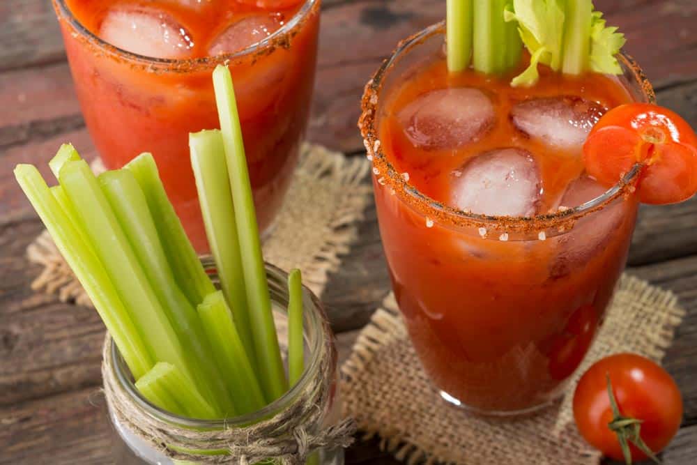 Receta de bloody mary