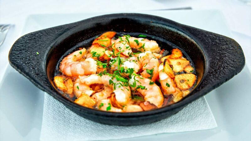 gambas al pil pil o al ajillo