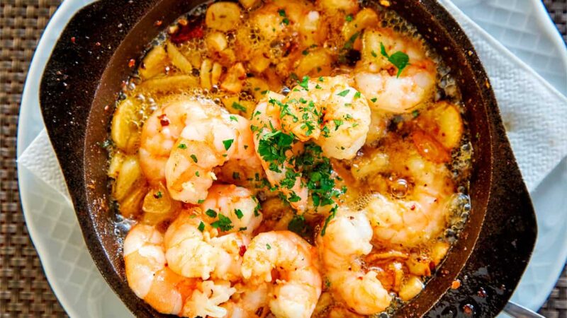 receta gambas al ajillo