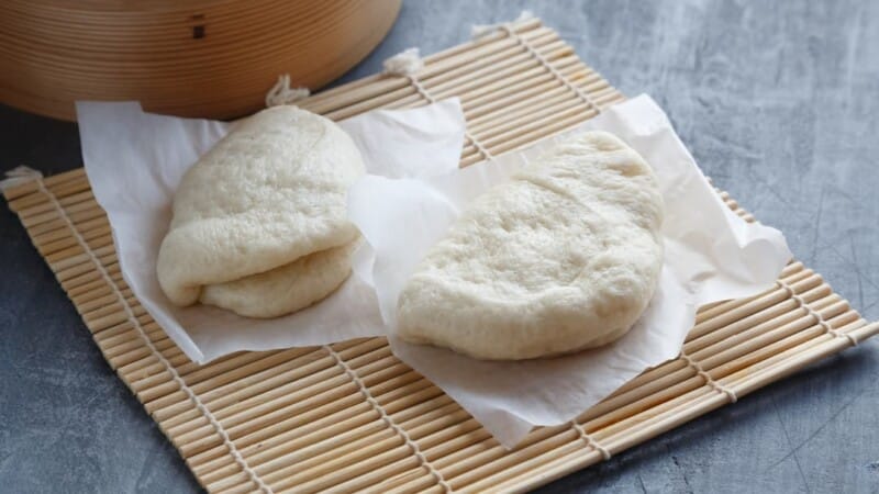 como hacer pan bao