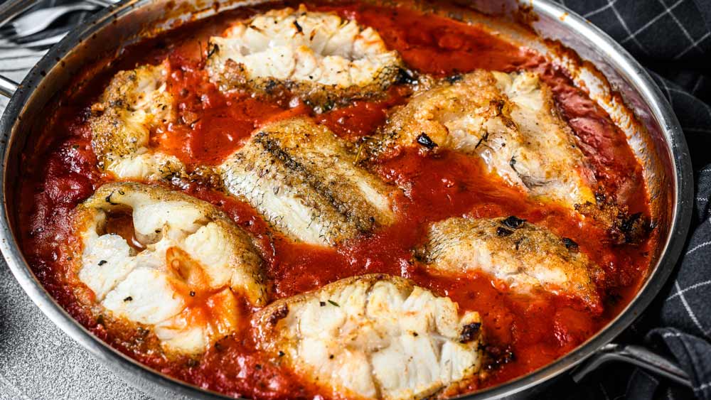 Bacalao a la vizcaína receta fácil