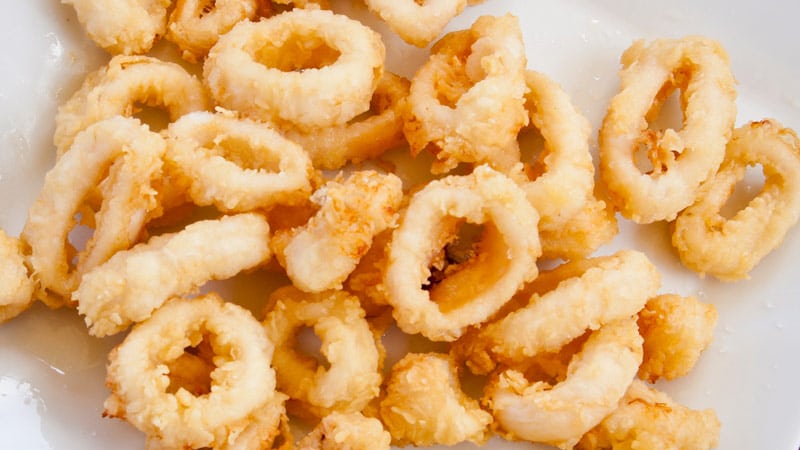 Calamares fritos a la andaluza