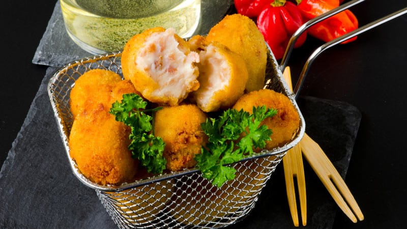 Croquetas de jamón caseras