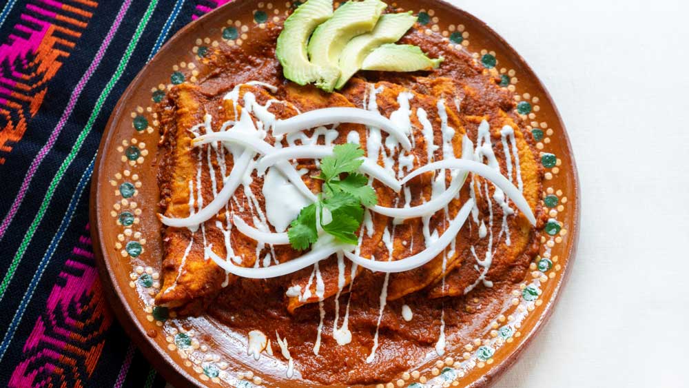 Receta de enchiladas potosinas