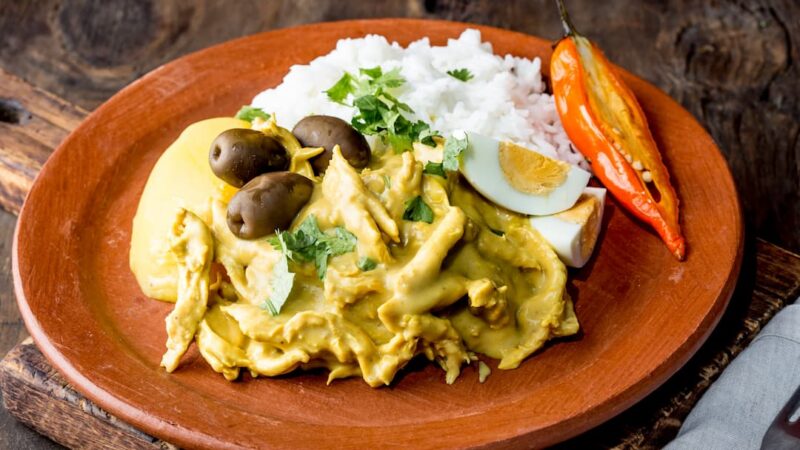 aji de gallina peruano