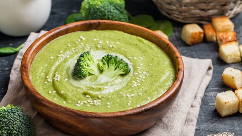 Como hacer crema de brocoli