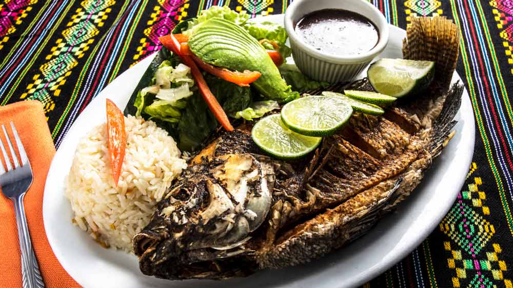 Receta de mojarra frita