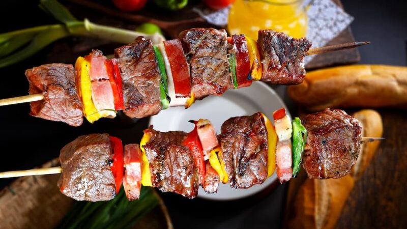 pinchos de carne