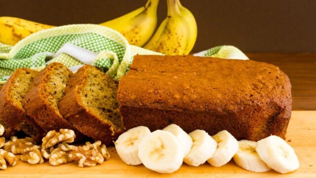 receta pan de platano