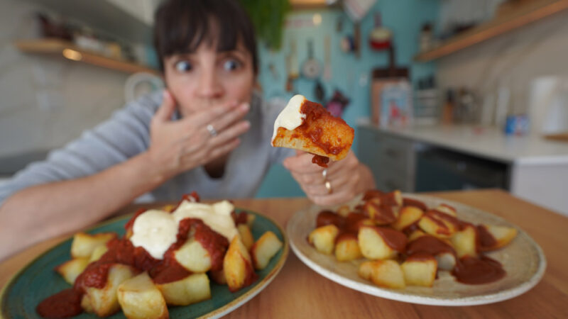 Receta de papas bravas