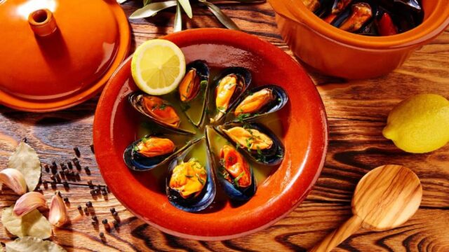 como hacer receta de mejillones al vapor