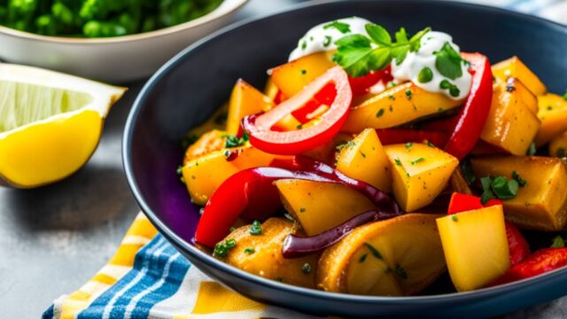 receta con patatas a lo pobre