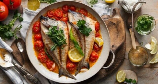 receta de corvina al horno