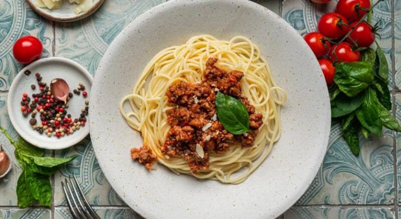 receta de pasta a la boloñesa