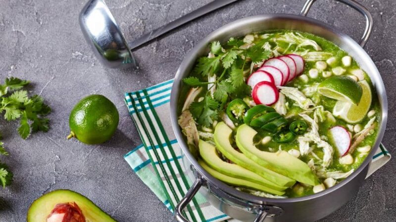 como hacer pozole verde