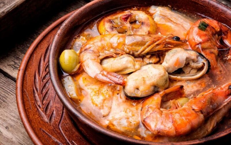 receta fácil de sopa de mariscos