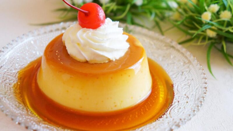 receta fácil de flan napolitano