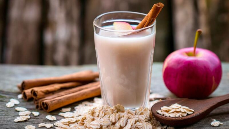 como hacer agua de avena