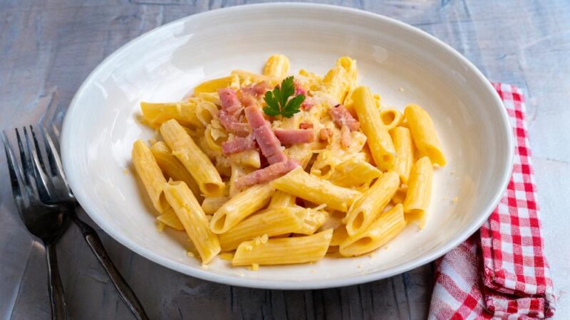 como hacer macarrones a la carbonara