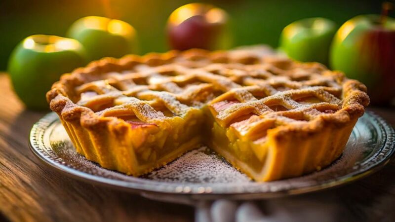 cómo hacer kuchen de manzana casero