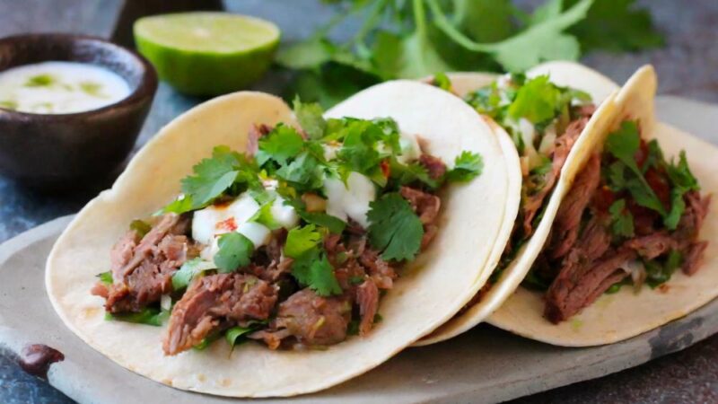 como hacer tacos de barbacoa