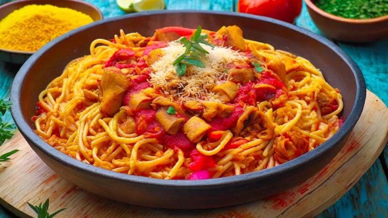 fideos a la cazuela casero