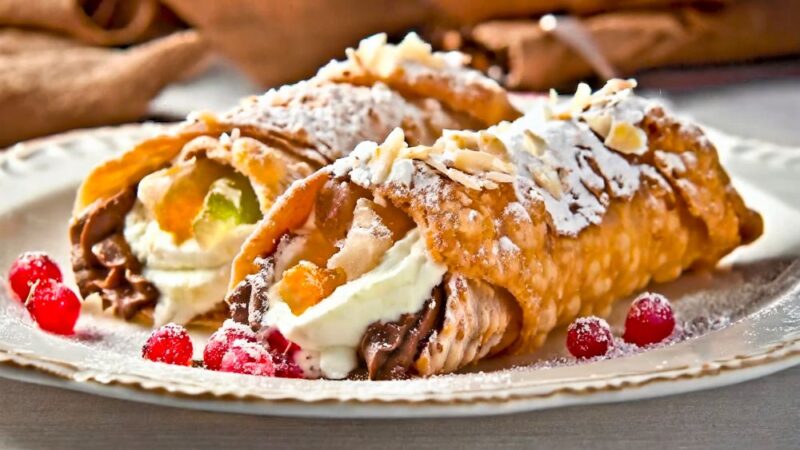 receta facil de cannoli