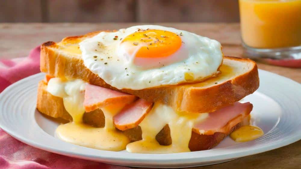 receta de croque madame