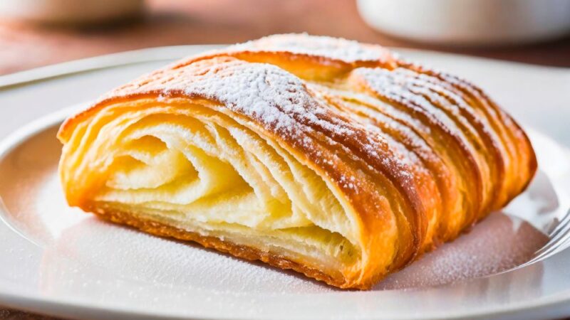 receta facil de sfogliatella