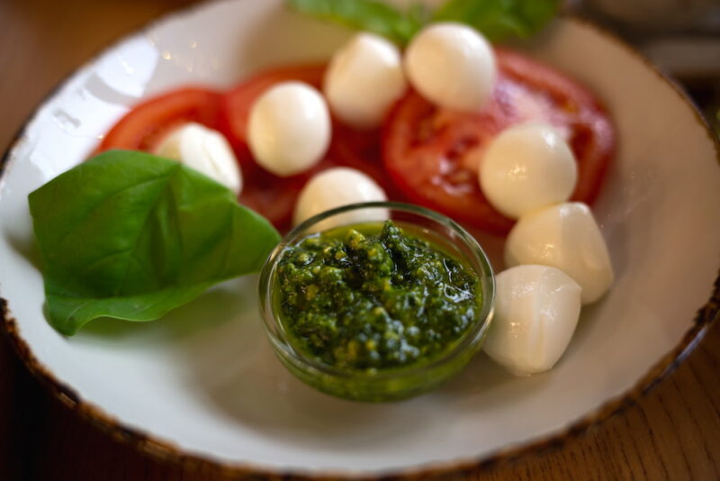 receta facil de ensalada caprese