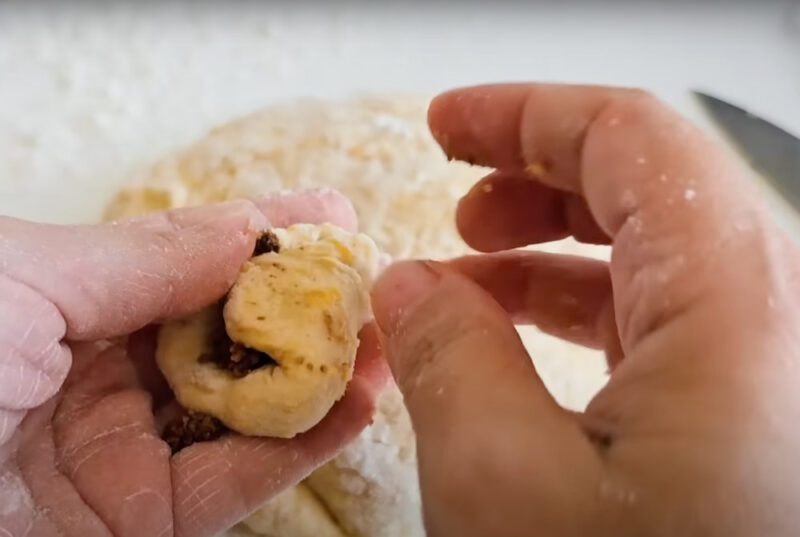 rellenar ñoquis de calabaza